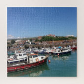 Folkestone Harbour en Vist Boats Legpuzzel (Verticaal)