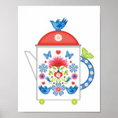 FolkFest Teapot Poster (Voorkant)