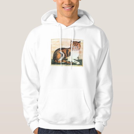 Folkkunst: Kat Hoodie (Voorkant)