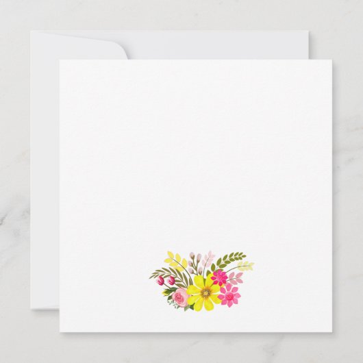 Folklore Bloementuin Save the Date (Achterkant)