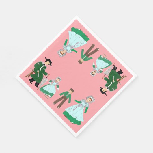 Folklore de CENTRE, Frankrijk Servet (Hoek)