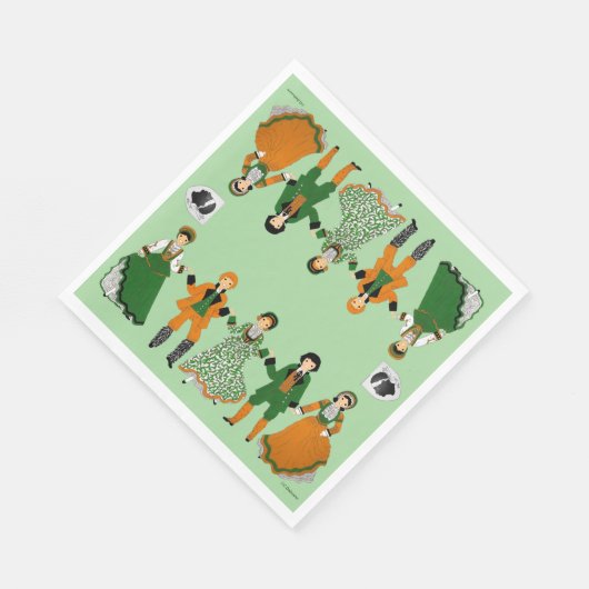 Folklore de Corse, Frankrijk Servet (Hoek)