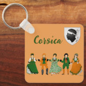 Folklore de CORSE Sleutelhanger (Voorkant)