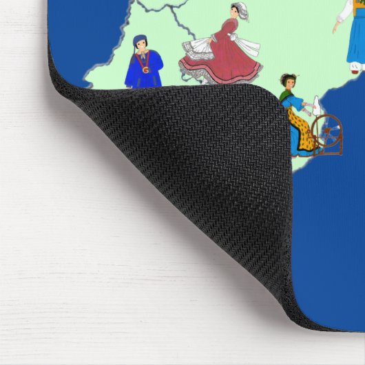 Folklore de Franche-Comté, Frankrijk Muismat (Hoek)