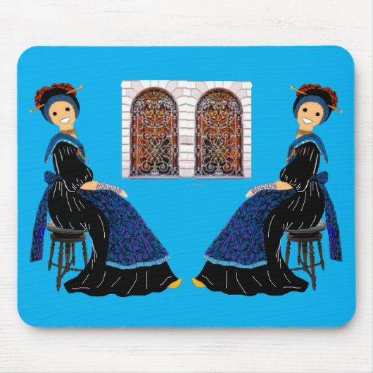 Folklore de Franche-Comté, Frankrijk Muismat (Voorkant)