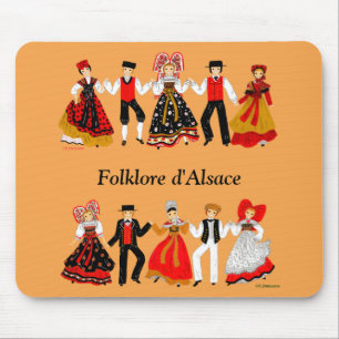 Folklore de l'Alsace, Frankrijk Muismat