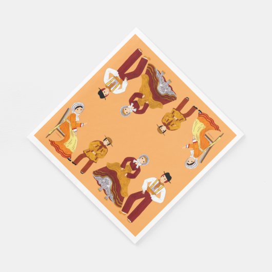 Folklore de Lorraine, Frankrijk Servet (Hoek)