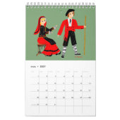 Folklore de Midi-Pyrénées, Frankrijk Kalender (Mar 2027)