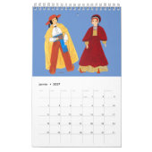 Folklore de Midi-Pyrénées, Frankrijk Kalender (Jan 2027)