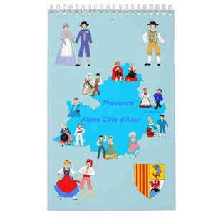 Folklore de PACA, Frankrijk Kalender