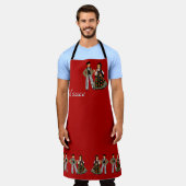 Folklore de Seebach, Elzas, Frankrijk Schort (Gedragen)