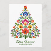 Folklore Enchantment: een op Lowicz geïnspireerde Briefkaart (Voorkant)