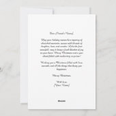 Folklore Enchantment: een op Lowicz geïnspireerde  Feestdagenkaart (Achterkant)