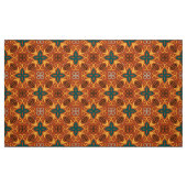 Folklore Ethnic Mosaic Pattern in Fall Colors Stof (Fat Quarter)