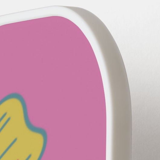 Folklore Flower Pickle Ball Paddle (Links Detail)