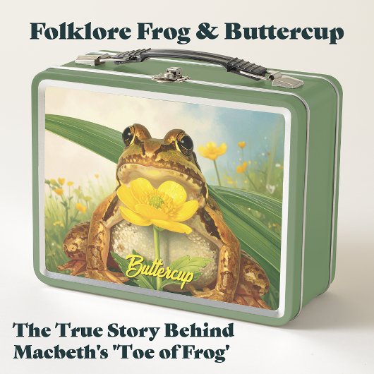 Folklore Frog & Buttercup | Hidden Magic Herbalist