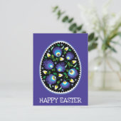 Folklore Happy Easter Briefkaart (Staand voorkant)