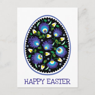 Folklore Happy Easter Briefkaart