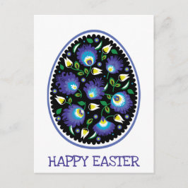 Folklore Happy Easter Briefkaart