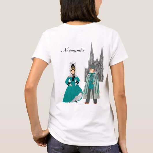 Folklore Norand, Frankrijk T-shirt (Achterkant)