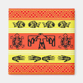 Folklore-ontwerp Magneet (Voorkant)