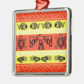 Folklore-ontwerp Metalen Ornament (Links)