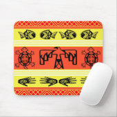 Folklore-ontwerp Muismat (Met muis)
