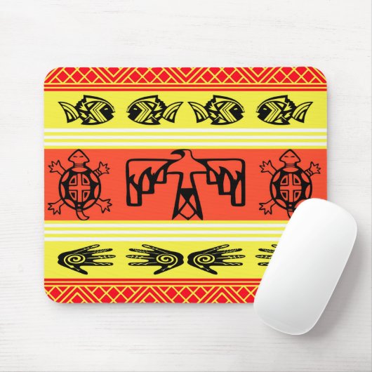 Folklore-ontwerp Muismat (Met muis)
