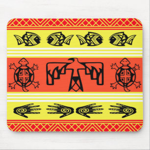 Folklore-ontwerp Muismat