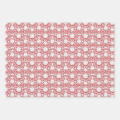 Folklore Papier voor Christmas Wrapping Inpakpapier Vel (Voorkant)
