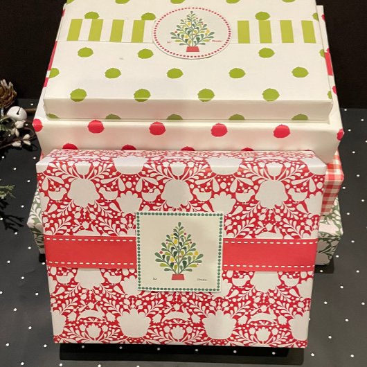 Folklore Papier voor Christmas Wrapping Inpakpapier Vel