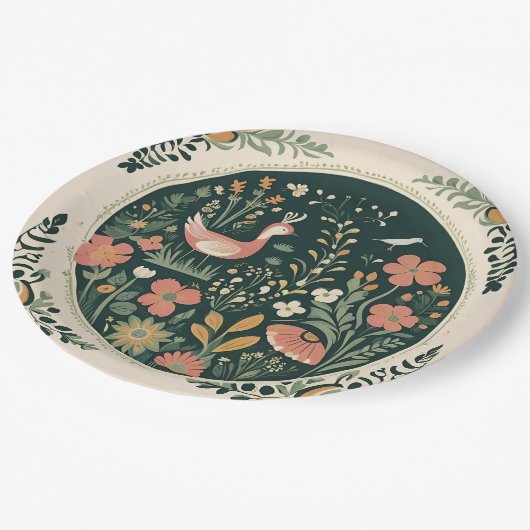 Folklore Spring Papieren Bordje (Gekanteld)