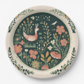 Folklore Spring Papieren Bordje (Voorkant)