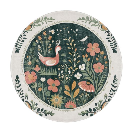 Folklore Spring Snijplank (Voorkant)