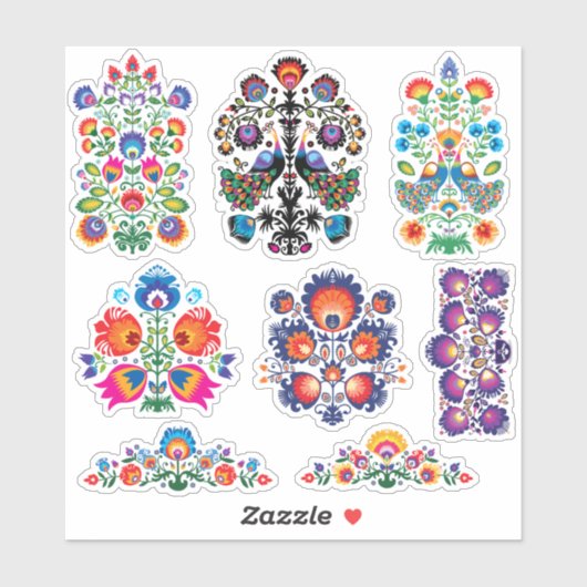 Folklore-sticker Sticker (Vel)