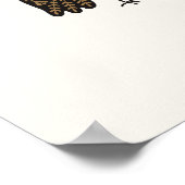Folklore Uil Kwekerij Print Vogel Poster (Hoek)