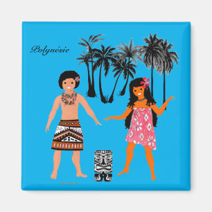 Folklore van Frans-Polynesië Magneet