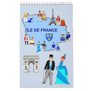 Folklore van Île de France Kalender