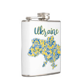 Folkloric pattern and Ukraine typography  Heupfles (Rechts)