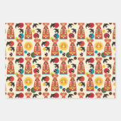 Folklorico Patroonset B Inpakpapier Vel (Voorkant)