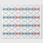 Folkontwerp Cadeaupapier (Vlak)