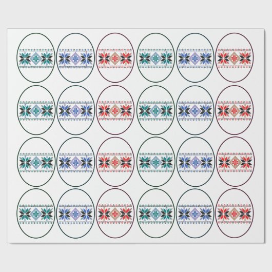 Folkontwerp Cadeaupapier (Vlak)