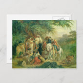 Folkscène in Pico de Orizaba, Mexico Briefkaart (Voorkant / Achterkant)