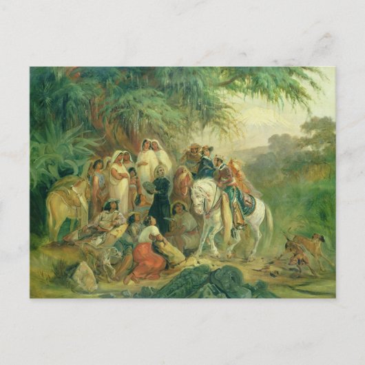 Folkscène in Pico de Orizaba, Mexico Briefkaart (Voorkant)