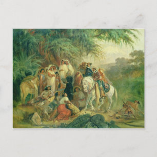 Folkscène in Pico de Orizaba, Mexico Briefkaart