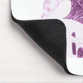 folksinger girl sepia tone muismat (Hoek)