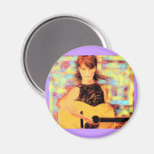 folksinger magneet (Voorkant / Achterkant)