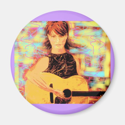 folksinger magneet (Voorkant)