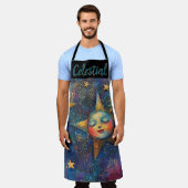 Folksy Celestial Schort (Gedragen)