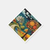 Folksy Country Scene Servet (Hoek)